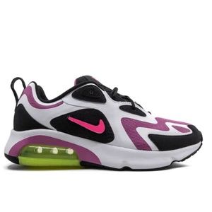 NWT NIKE WMNS AIR MAX 200 ( Black, pink and white) size 8.5